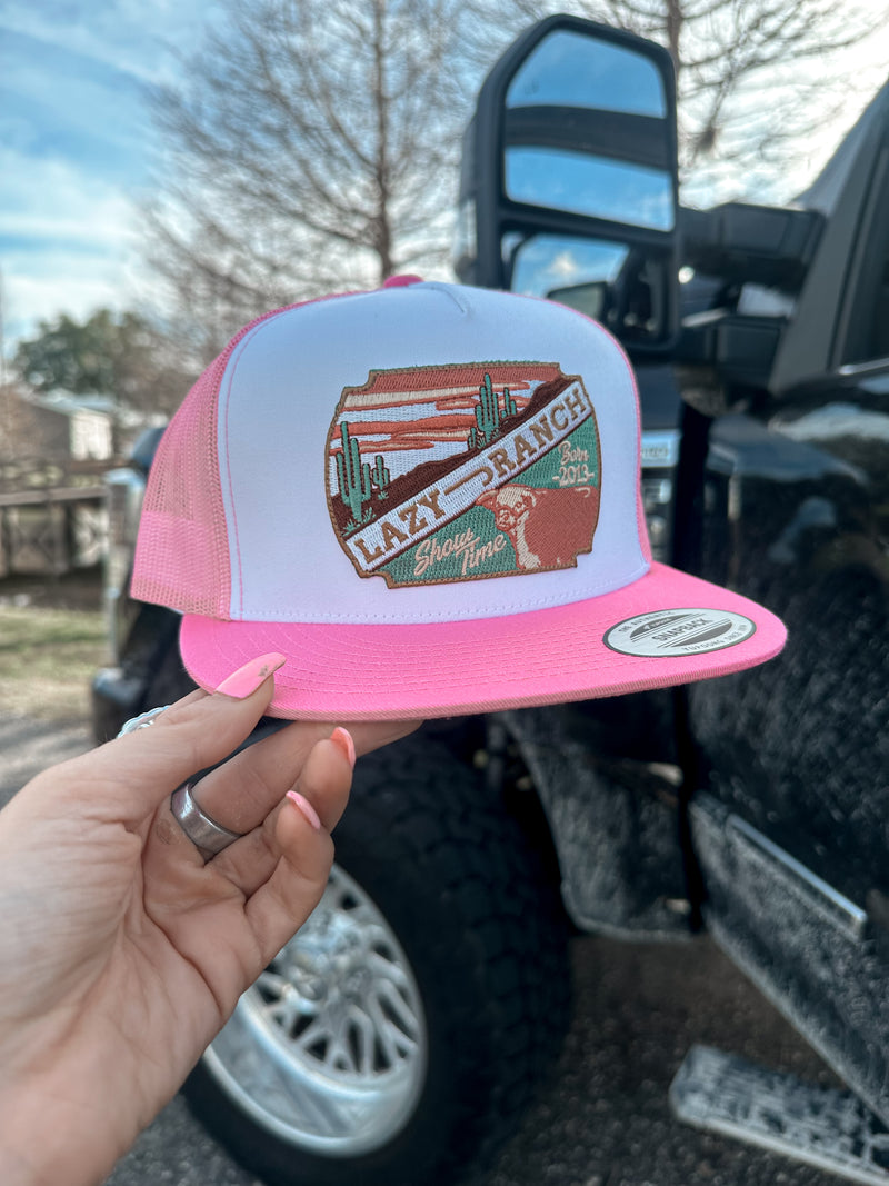 Lazy J Show Time Hat- Pink
