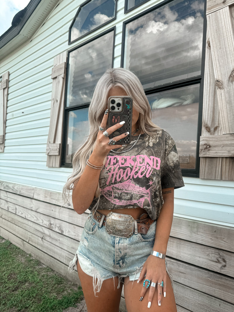 Weekend Hooker Camo Tee