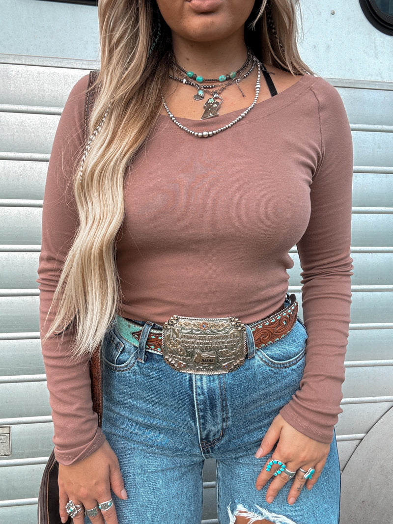 The Hana Top- Mocha