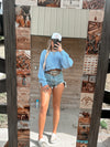 The Dally Sweater- Blue