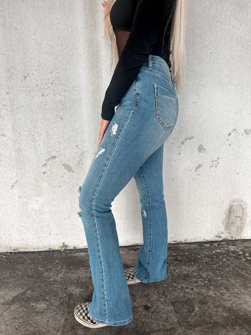 The Linden Studded Jeans