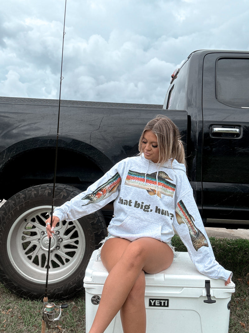 That Big Huh Trout Hoodie – therowdyragdoll