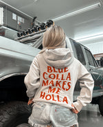 Blue Colla Hoodie