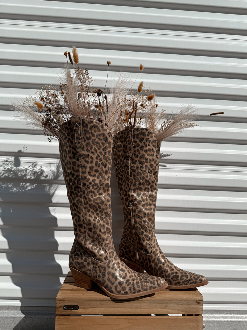 The Laredo Leopard Boots