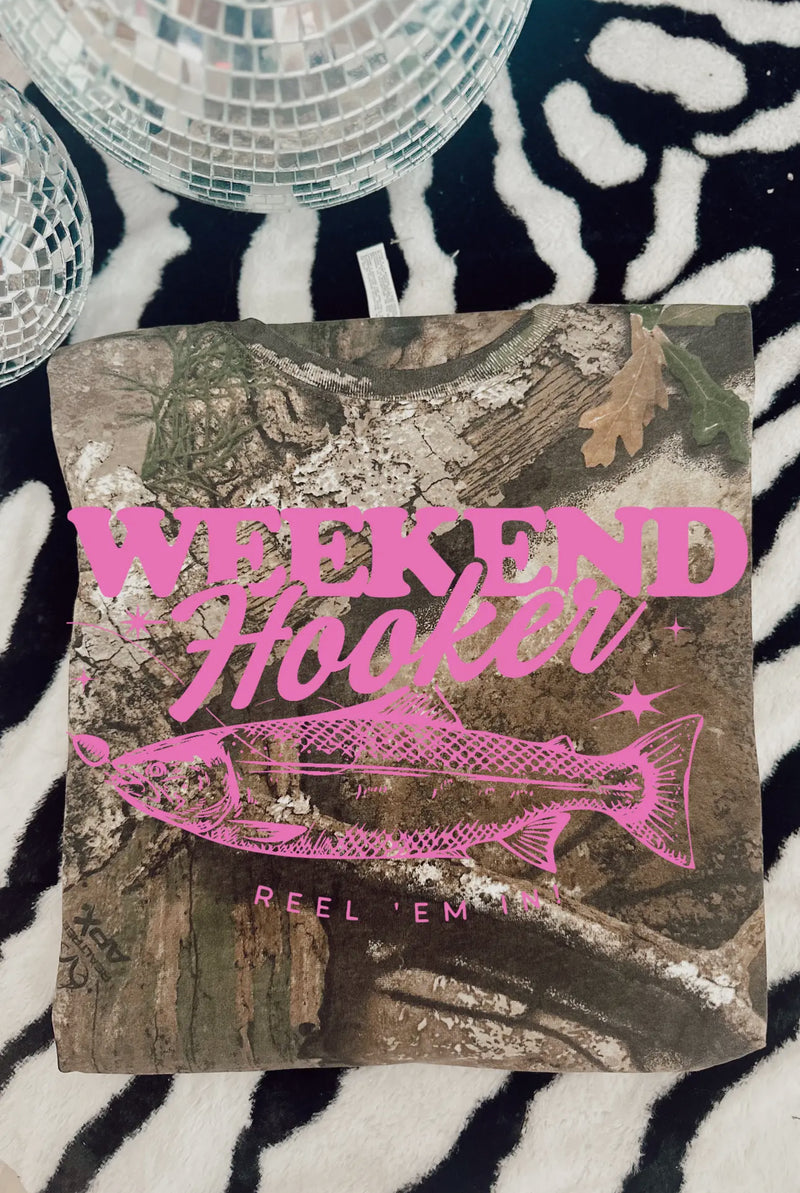 Weekend Hooker Camo Tee