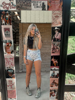 Gray Camo Athletic Shorts