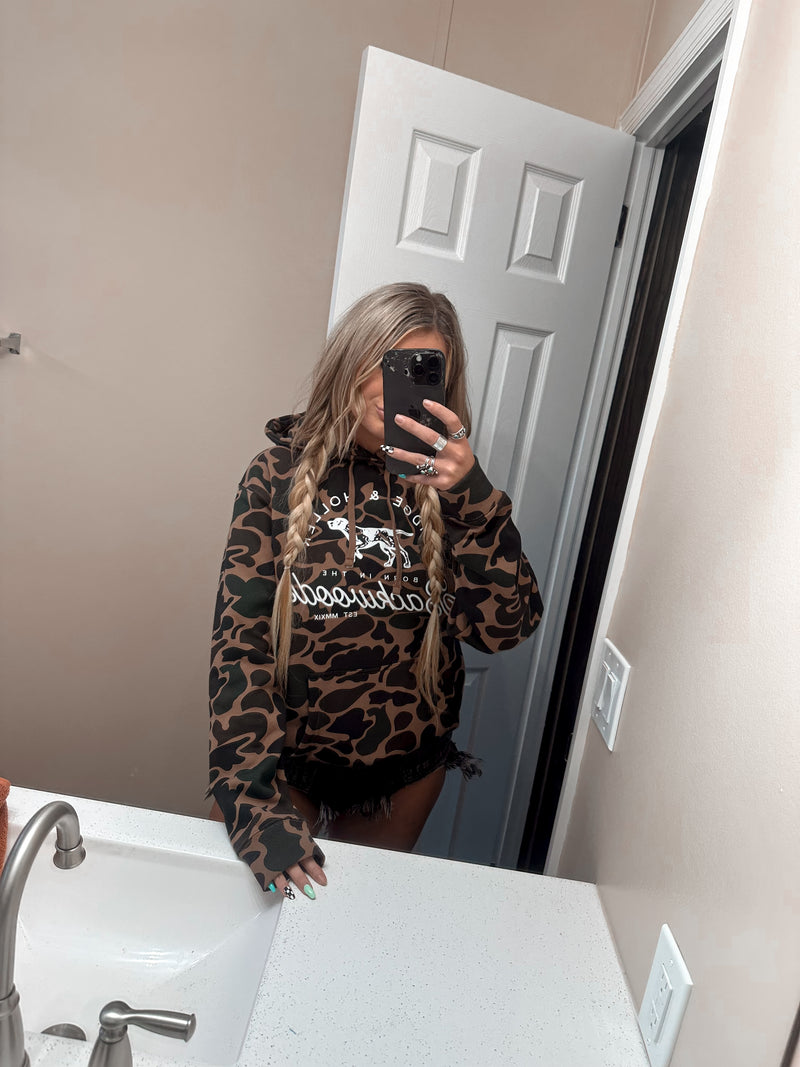 Ridge & Holler Camo Hoodie