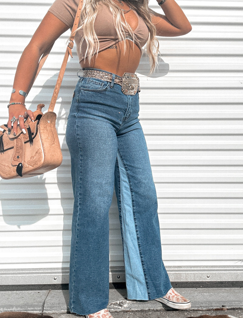 The Jadyn Two Tone Jeans