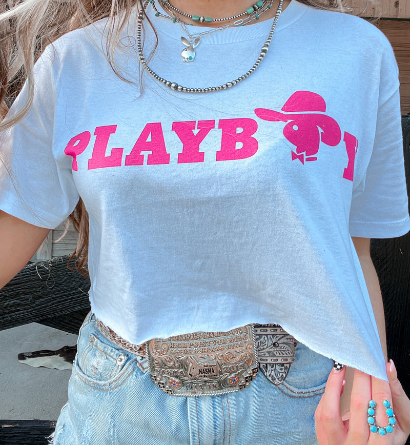 Pink Playboy Tee
