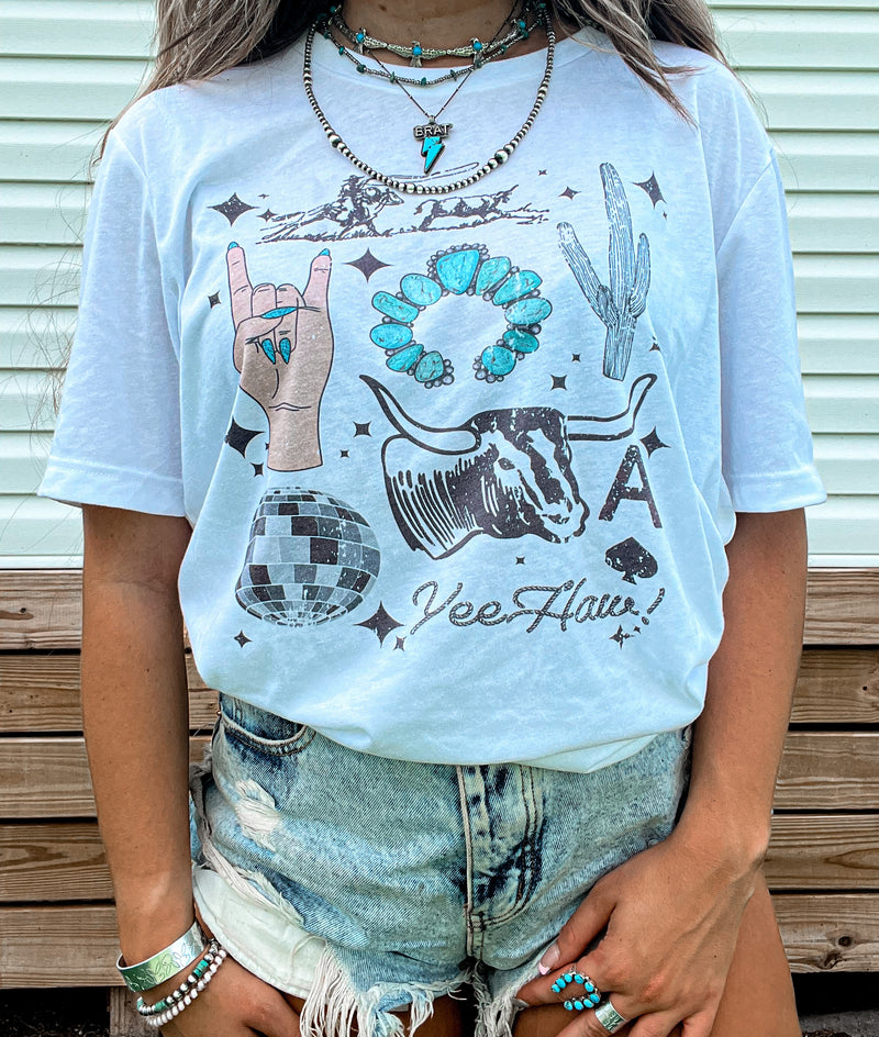 Western Collage Tee