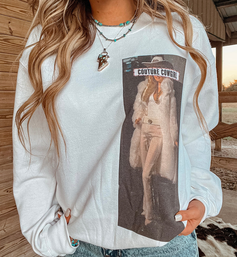 Couture Cowgirl Crewneck