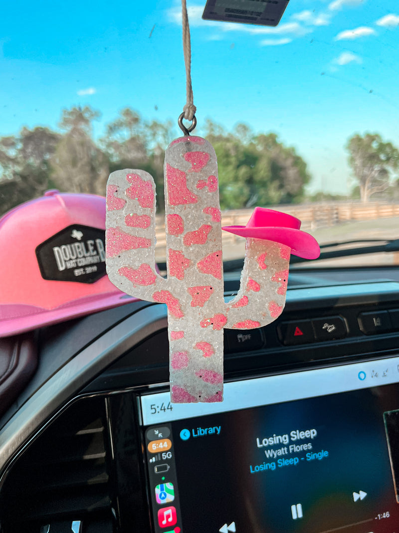 Pink Cowboy Cactus Freshie