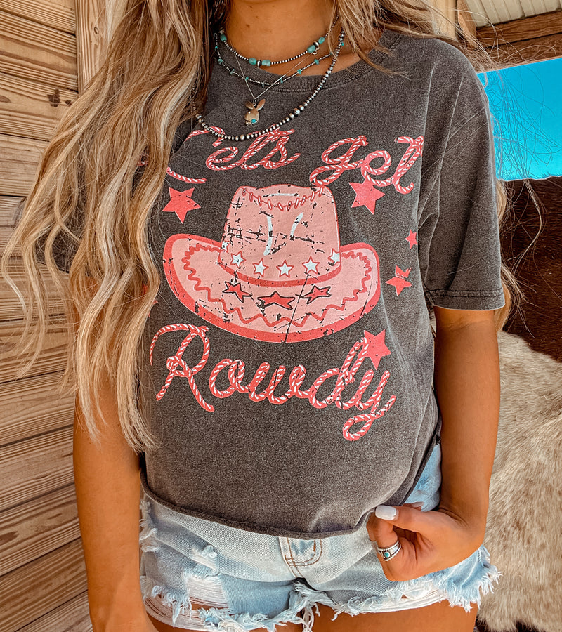 Let’s Get Rowdy Cropped Tee