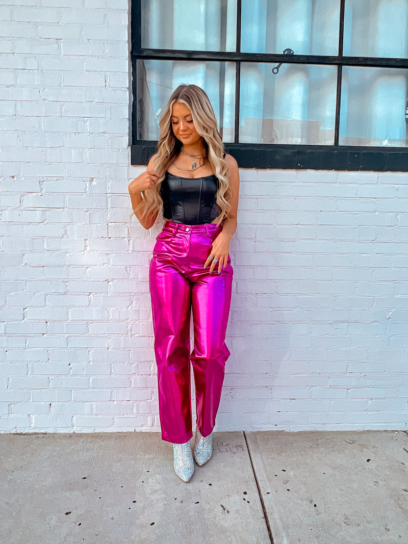 The Talladega Metallic Pants