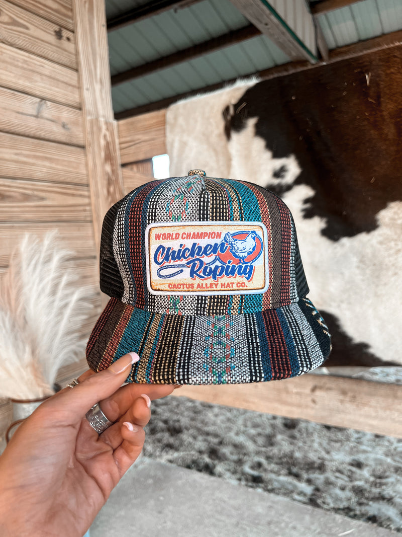 Chicken Roping Hat