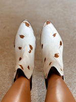 Myra Cowhide Booties