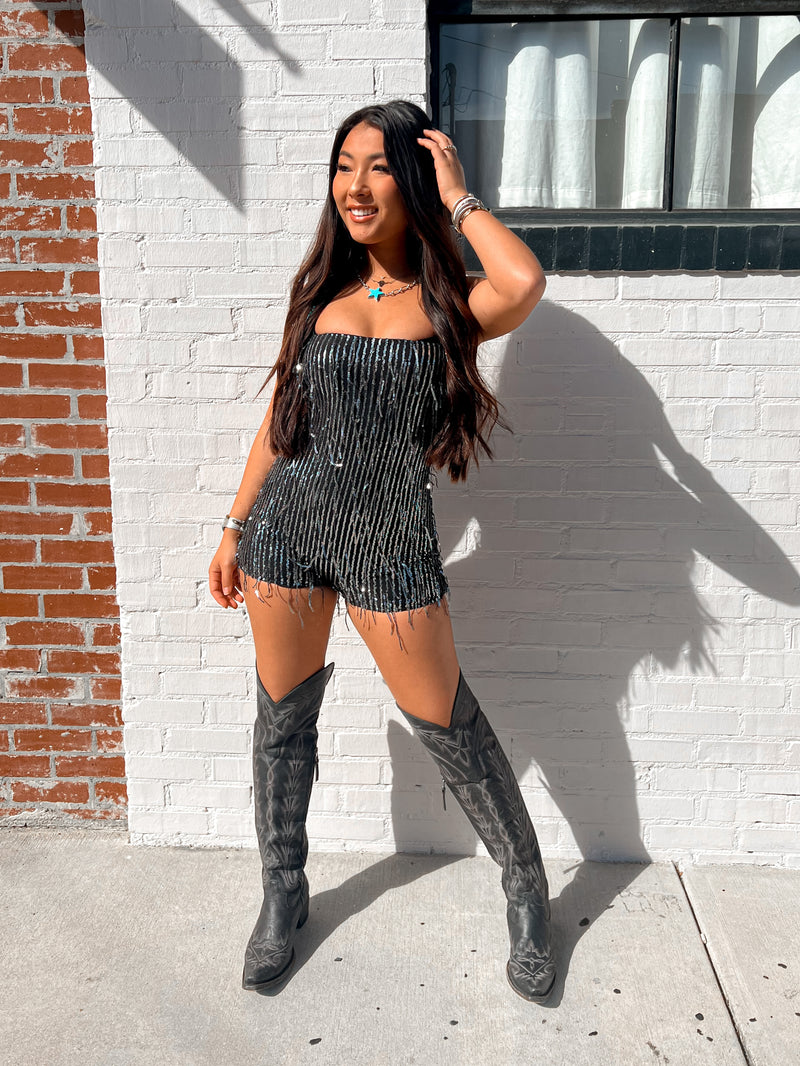 The Diamonds & Gasoline Romper