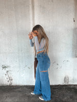 The Ranchero Side Slit Jeans