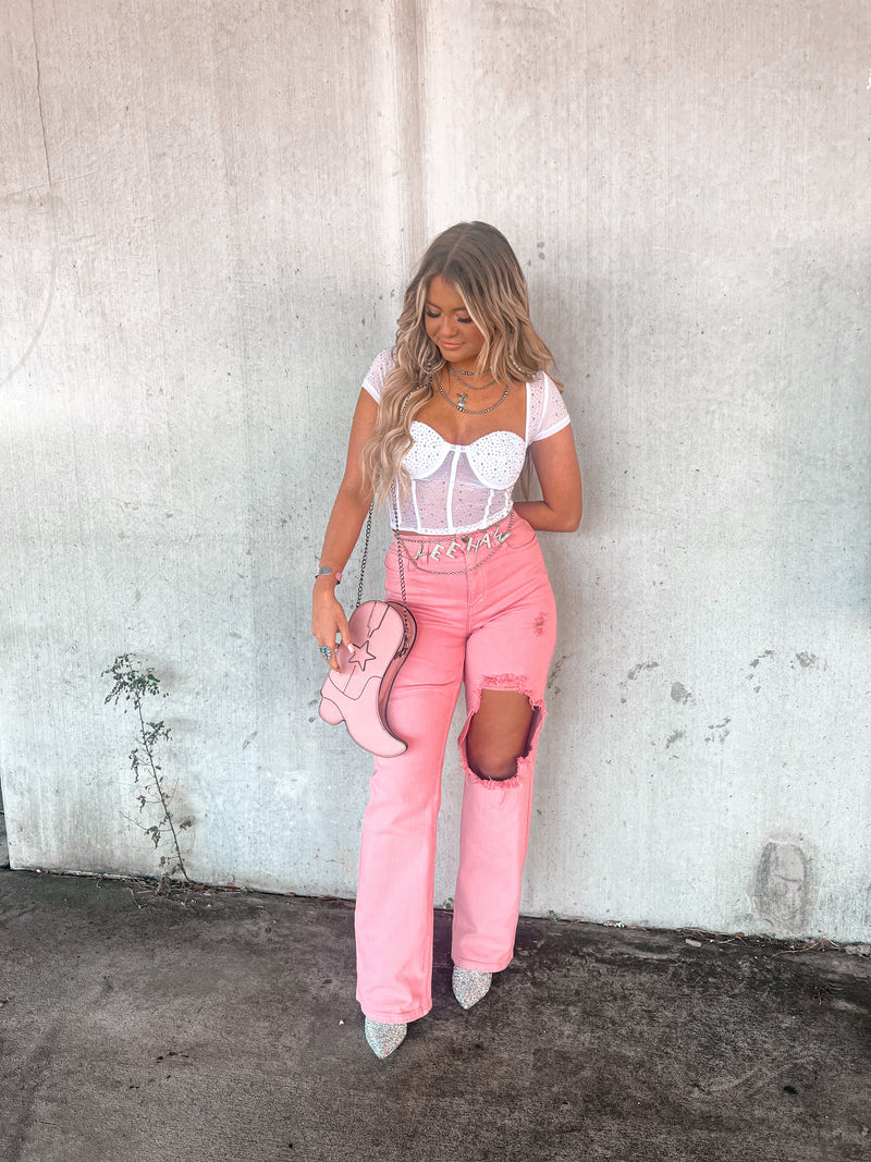 The Cheyenne Blush Jeans