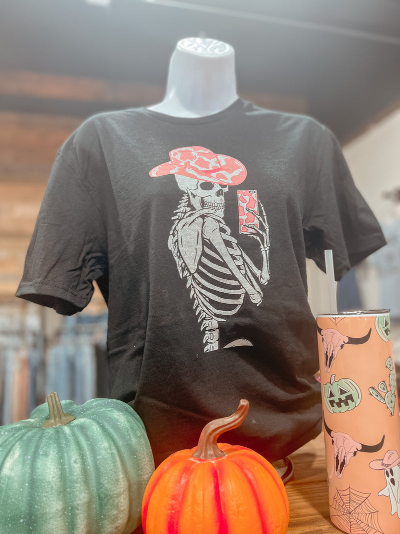Cowboy Killer Skeleton Tee